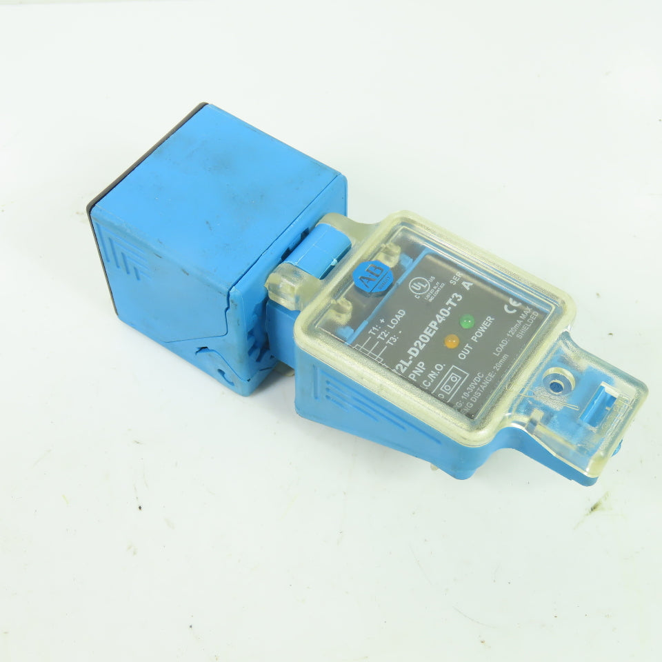 Allen-Bradley 872L-D20EP40-T3 Inductive Proximity Sensor 10-30VDC PNP NC/NO 20mm