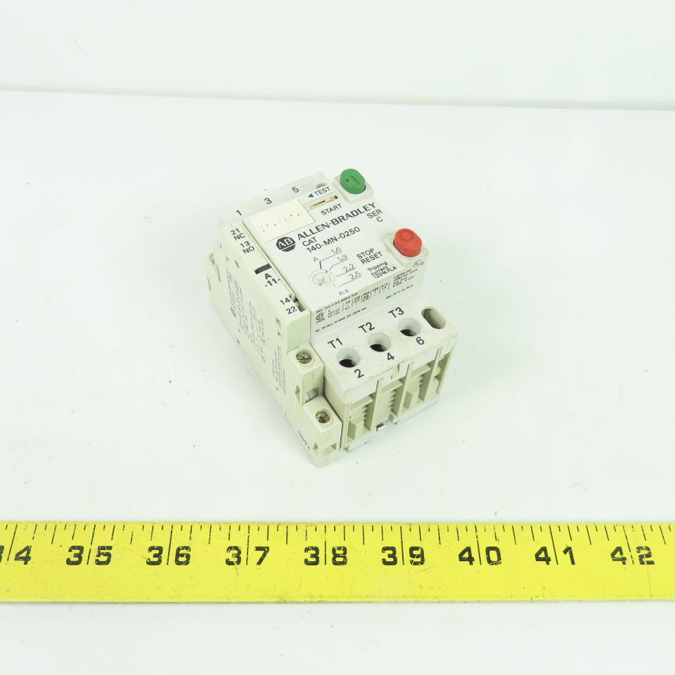 Allen-Bradley 140-MN-0250 Motor Circuit Protector 1.6-2.5A 600V