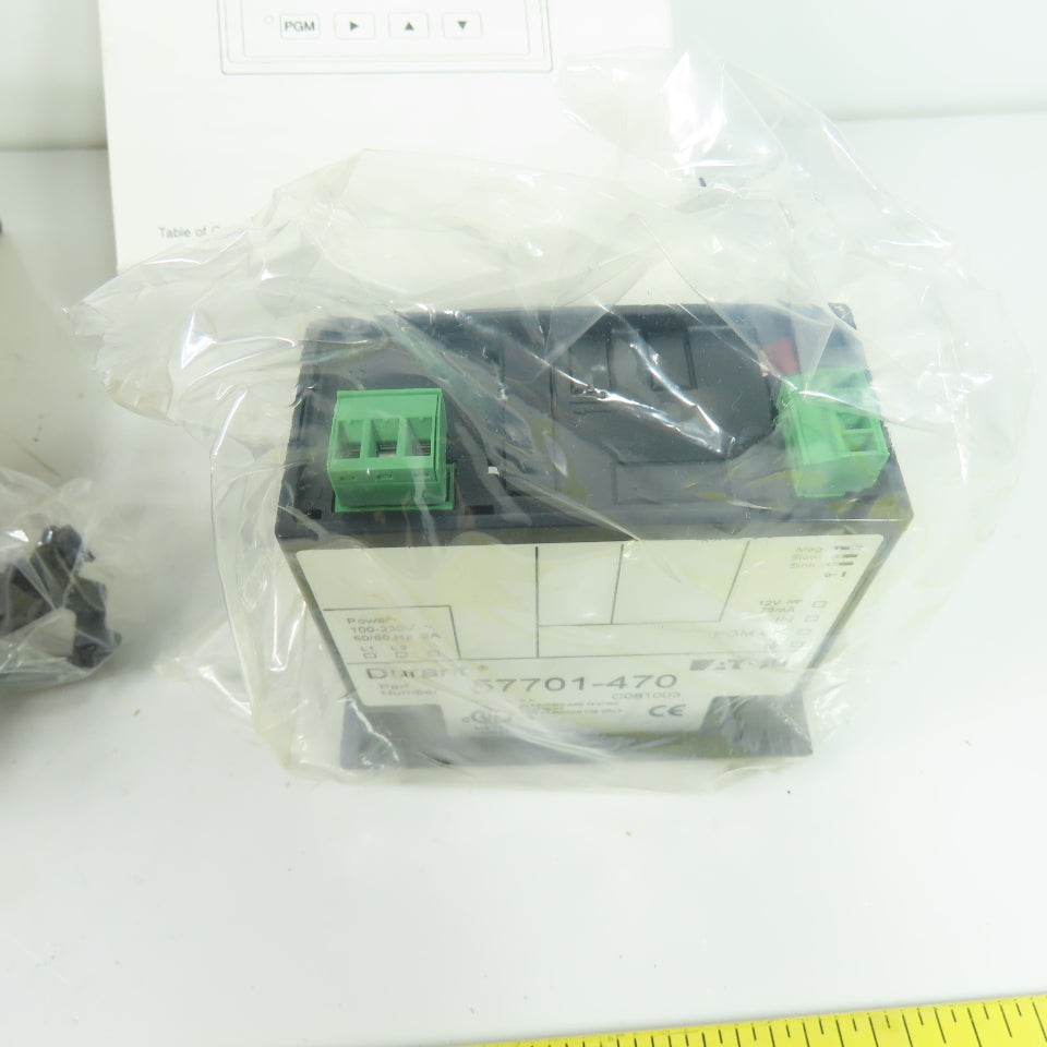 Eaton Durant 57701-470 Eclipse Series AC Power Digital Ratemeter NEW
