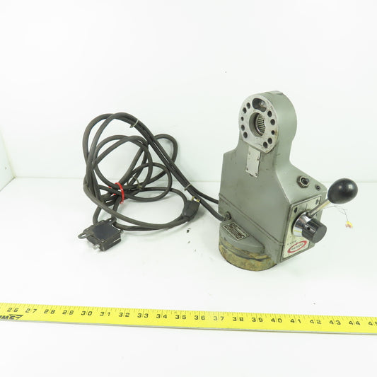 Servo Products Company Type 150 Milling Machine Power Table Feed 120V 3A