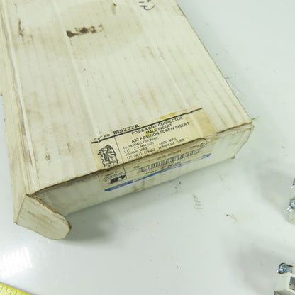 Thomas & Betts MS232A Male Screw Terminal Inserts A32 Position NEW Lot of 4
