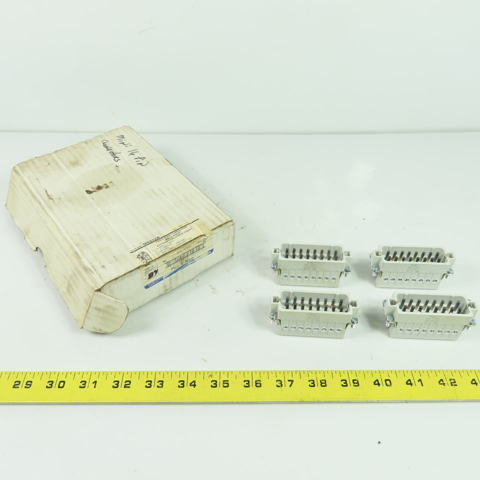 Thomas & Betts MS232A Male Screw Terminal Inserts A32 Position NEW Lot of 4