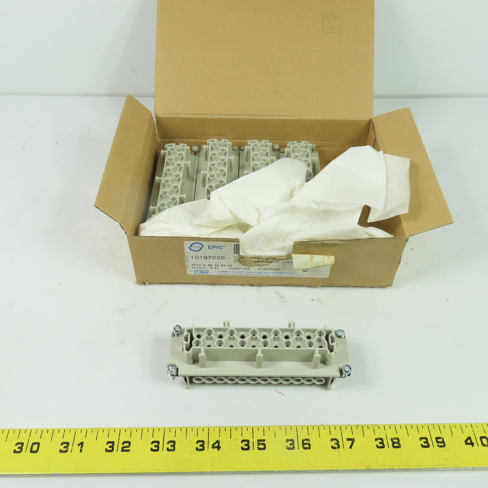 Lapp EPIC 10197000 24-Position Female Power Connector 16A 600V NEW Lot Of 5