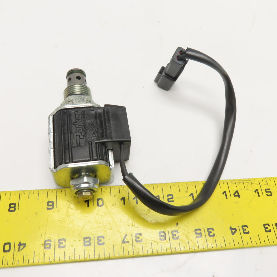 Parker DSL101N 2-Way Solenoid Cartridge Valve 24VDC 28W