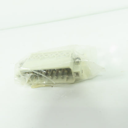 ZIPport ZP-MC16A-1-MS016 16-Pole Male Screw Terminal Connector Insert 600V 16A