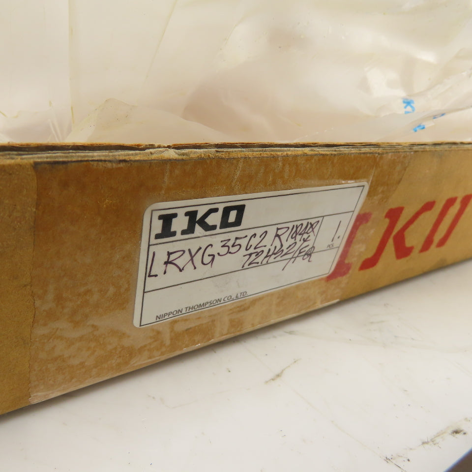 IKO LRXG35C2R1040T2H2/FG Linear Guide Rail W/2 Carriage Blocks 1040mm OAL LRXG35