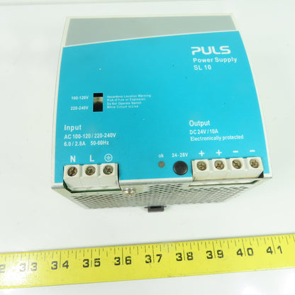 PULS SL10.100 Power Supply 24V 10A Output 100-240V Input