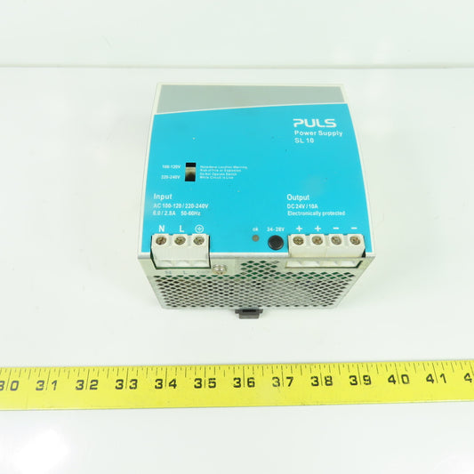 PULS SL10.100 Power Supply 24V 10A Output 100-240V Input