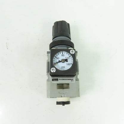 Parker P31EB92EGMBN5P Air Pressure Regulator W/ Gauge 150 PSIG 1/4" NPT