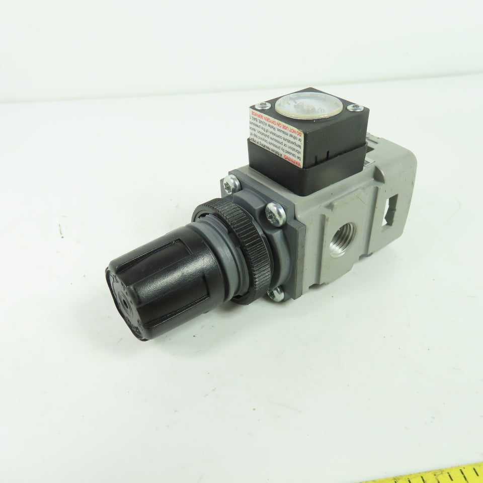 Parker P31EB92EGMBN5P Air Pressure Regulator W/ Gauge 150 PSIG 1/4" NPT