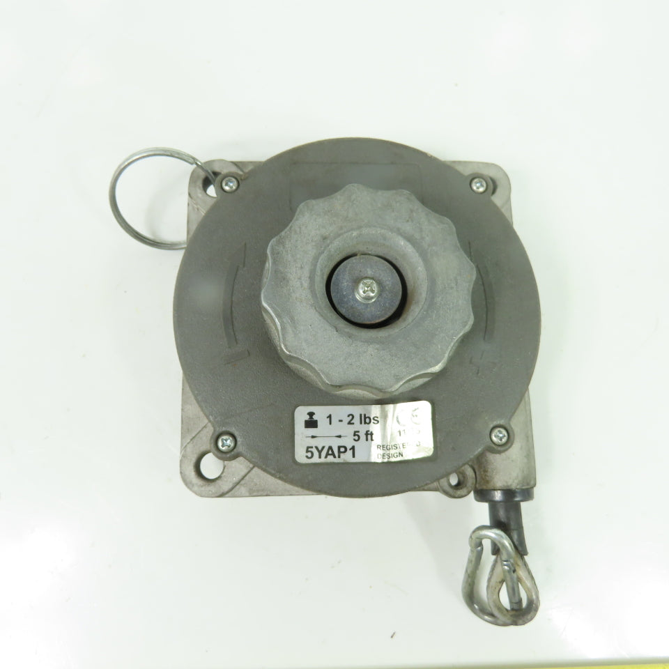 5YAP1 Retractable Tool Spring Balancer 1-2lb Capacity 5ft