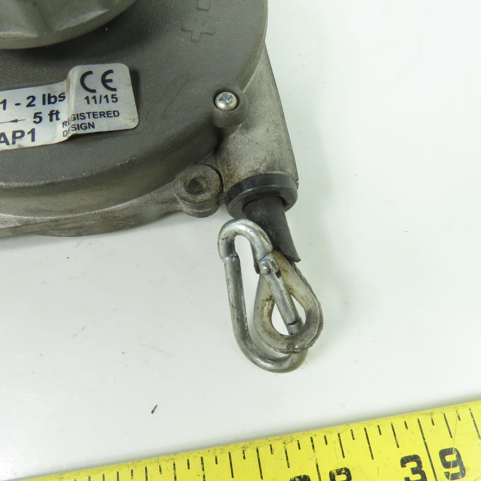 5YAP1 Retractable Tool Spring Balancer 1-2lb Capacity 5ft