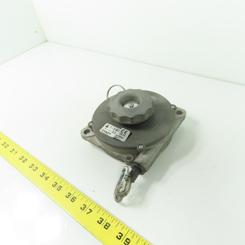5YAP1 Retractable Tool Spring Balancer 1-2lb Capacity 5ft