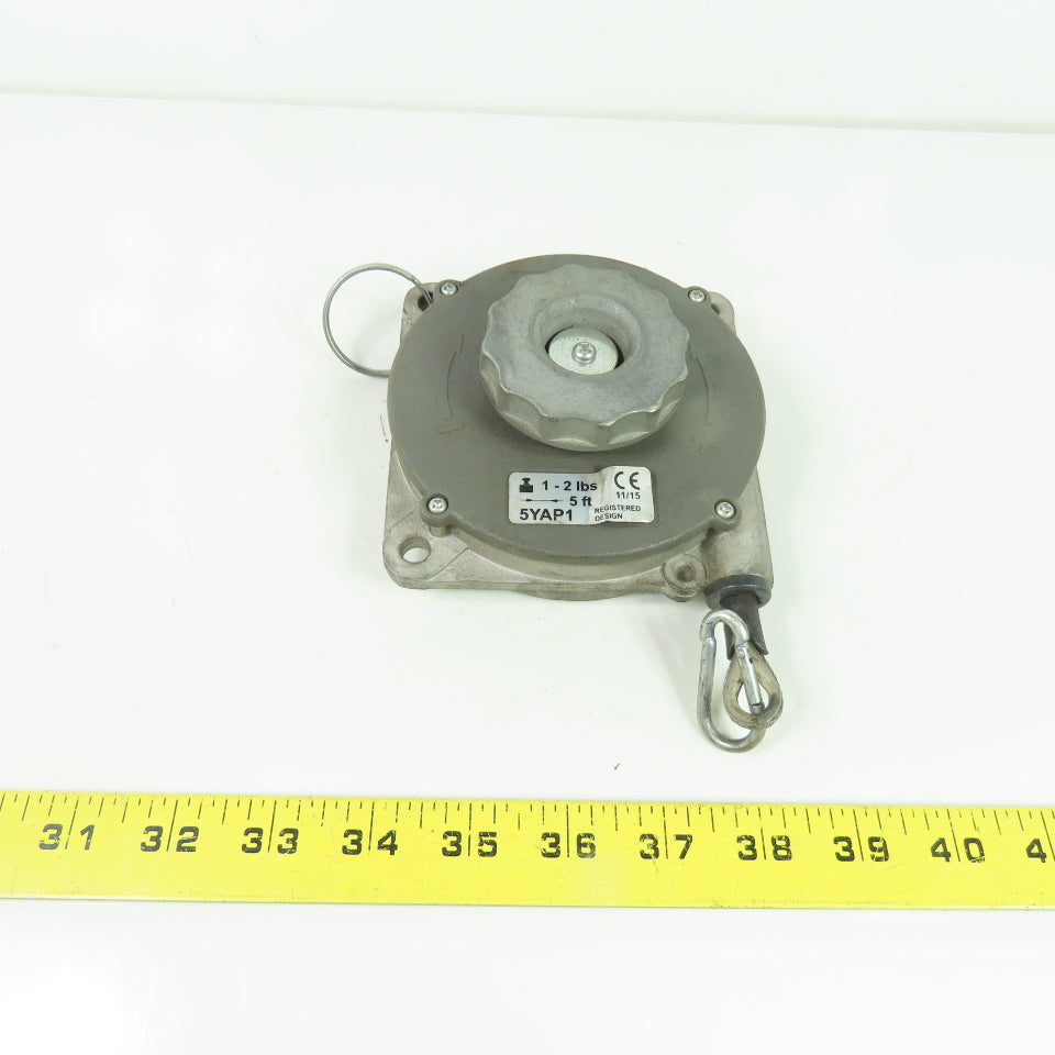 5YAP1 Retractable Tool Spring Balancer 1-2lb Capacity 5ft