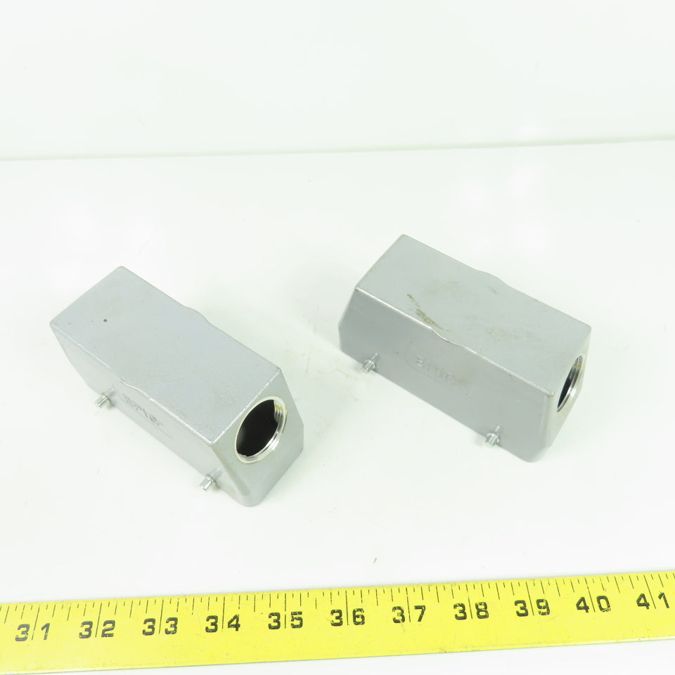 Epic Industrial Connector Side Entry Hoods Lot of 2