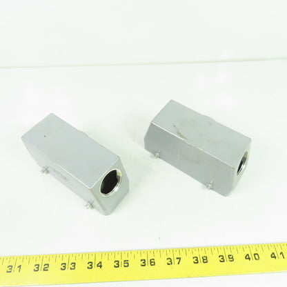 Epic Industrial Connector Side Entry Hoods Lot of 2