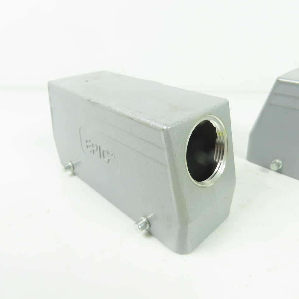 Epic Industrial Connector Side Entry Hoods Lot of 2
