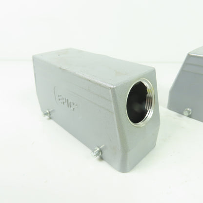 Epic Industrial Connector Side Entry Hoods Lot of 2