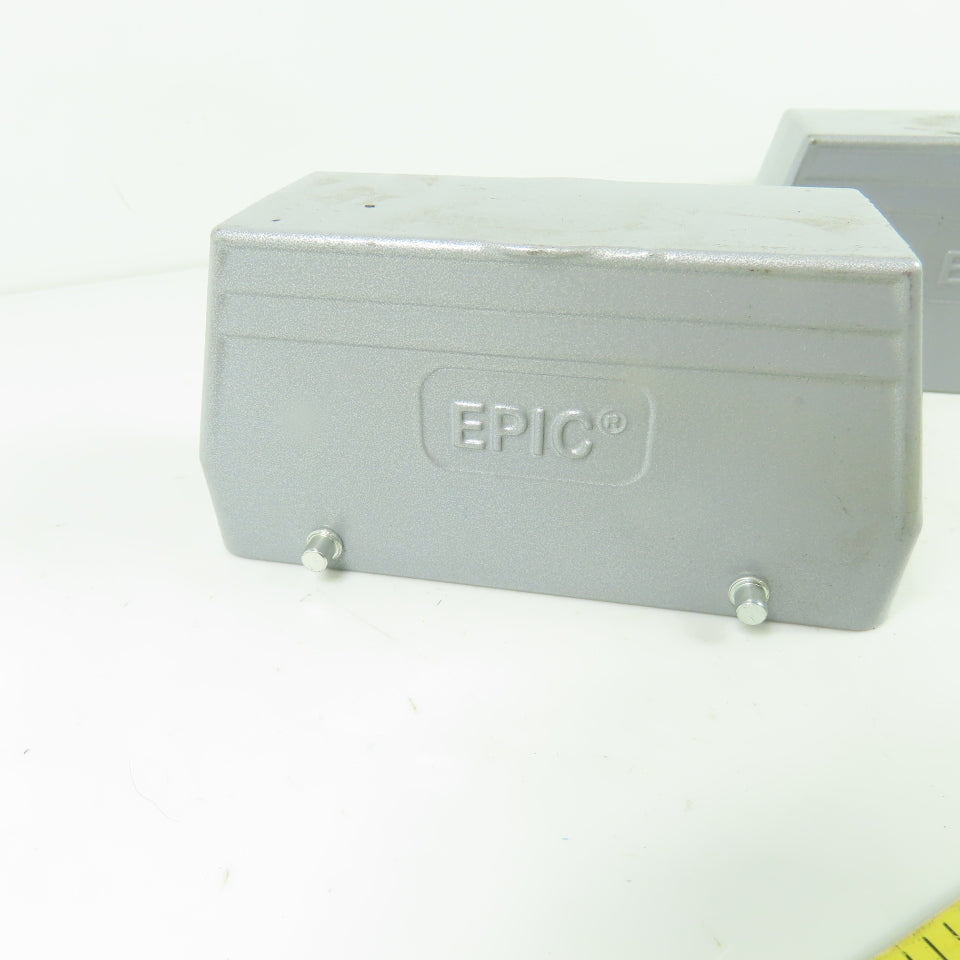 Epic Industrial Connector Side Entry Hoods Lot of 2