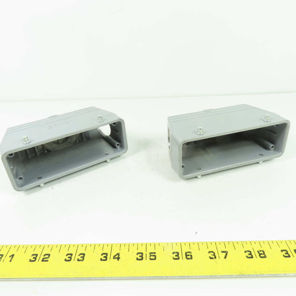 Epic Industrial Connector Side Entry Hoods Lot of 2