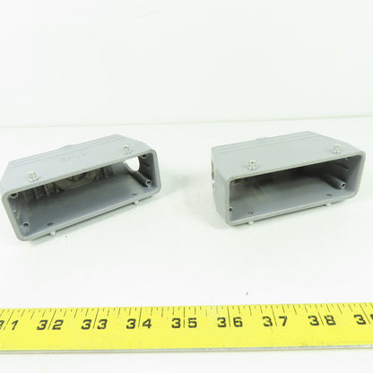 Epic Industrial Connector Side Entry Hoods Lot of 2