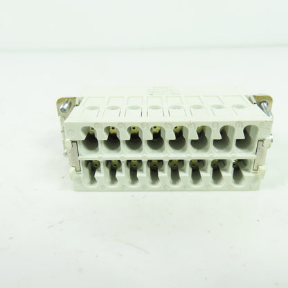 T&B MS 216A 16-Pin Male Heavy Duty Connector Insert 16A 600V