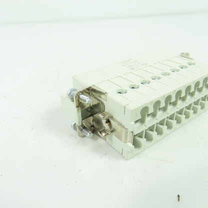 T&B MS 216A 16-Pin Male Heavy Duty Connector Insert 16A 600V