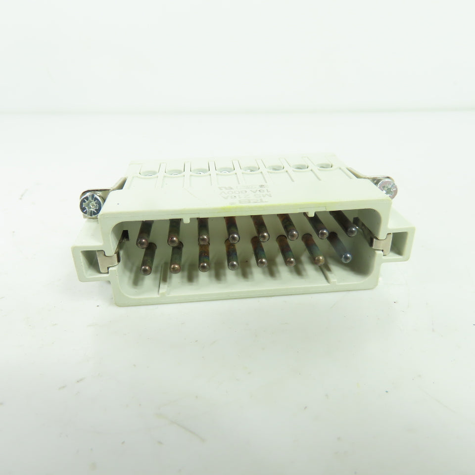T&B MS 216A 16-Pin Male Heavy Duty Connector Insert 16A 600V
