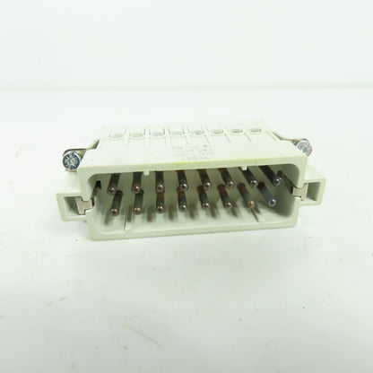 T&B MS 216A 16-Pin Male Heavy Duty Connector Insert 16A 600V
