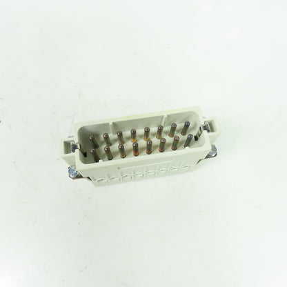 T&B MS 216A 16-Pin Male Heavy Duty Connector Insert 16A 600V