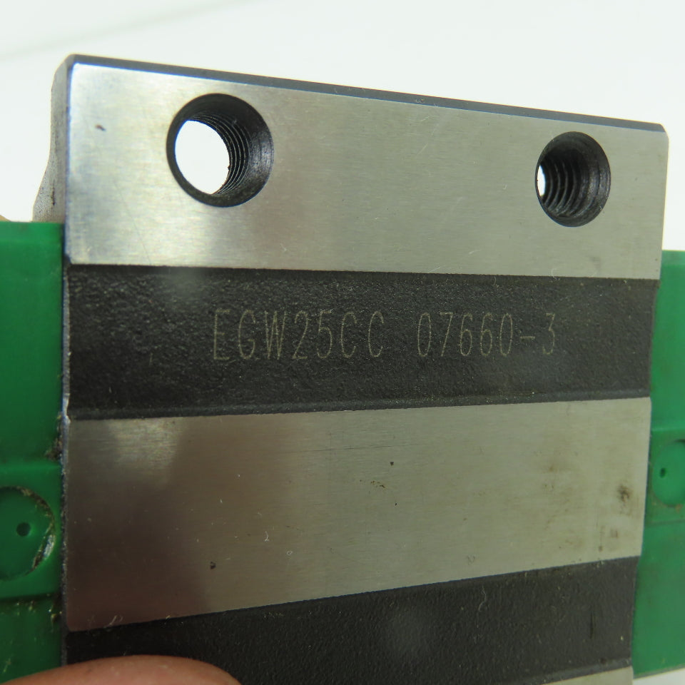 HIWIN 07660-3 EGW25CC Linear Guide Block Flange Type – Bullseye ...