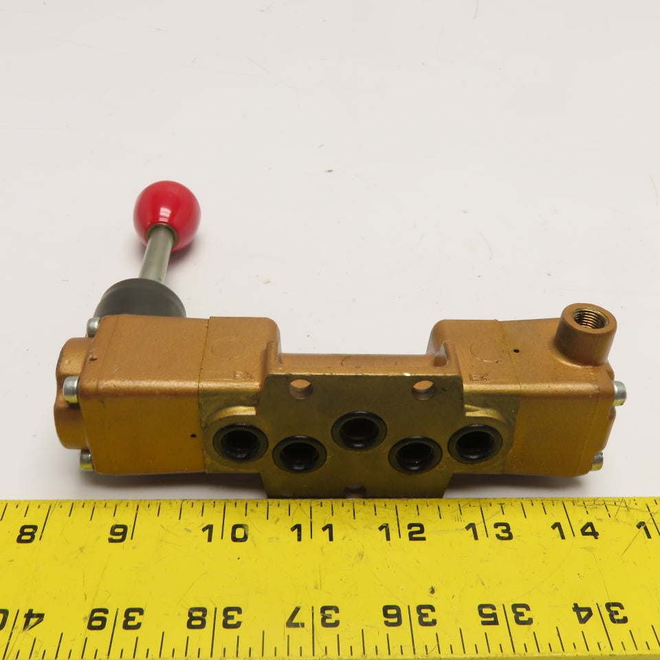 Versa VLP-4312 Hand Actuated Pneumatic Directional Control Valve 200 PSI