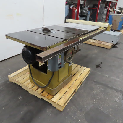 Powermatic Model 66 10" Tilting Arbor Table Saw 208-230/480V 3Ph 5Hp