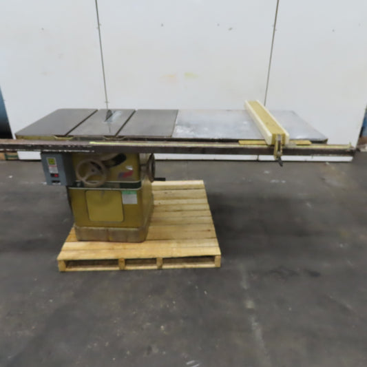 Powermatic Model 66 10" Tilting Arbor Table Saw 208-230/480V 3Ph 5Hp