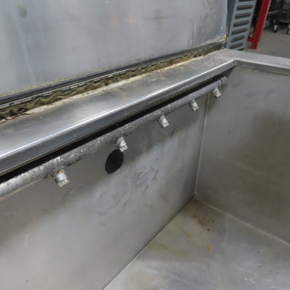 Bluewave 30 Gallon Stainless Steel Industrial Wash Tub W/ Sprayers
