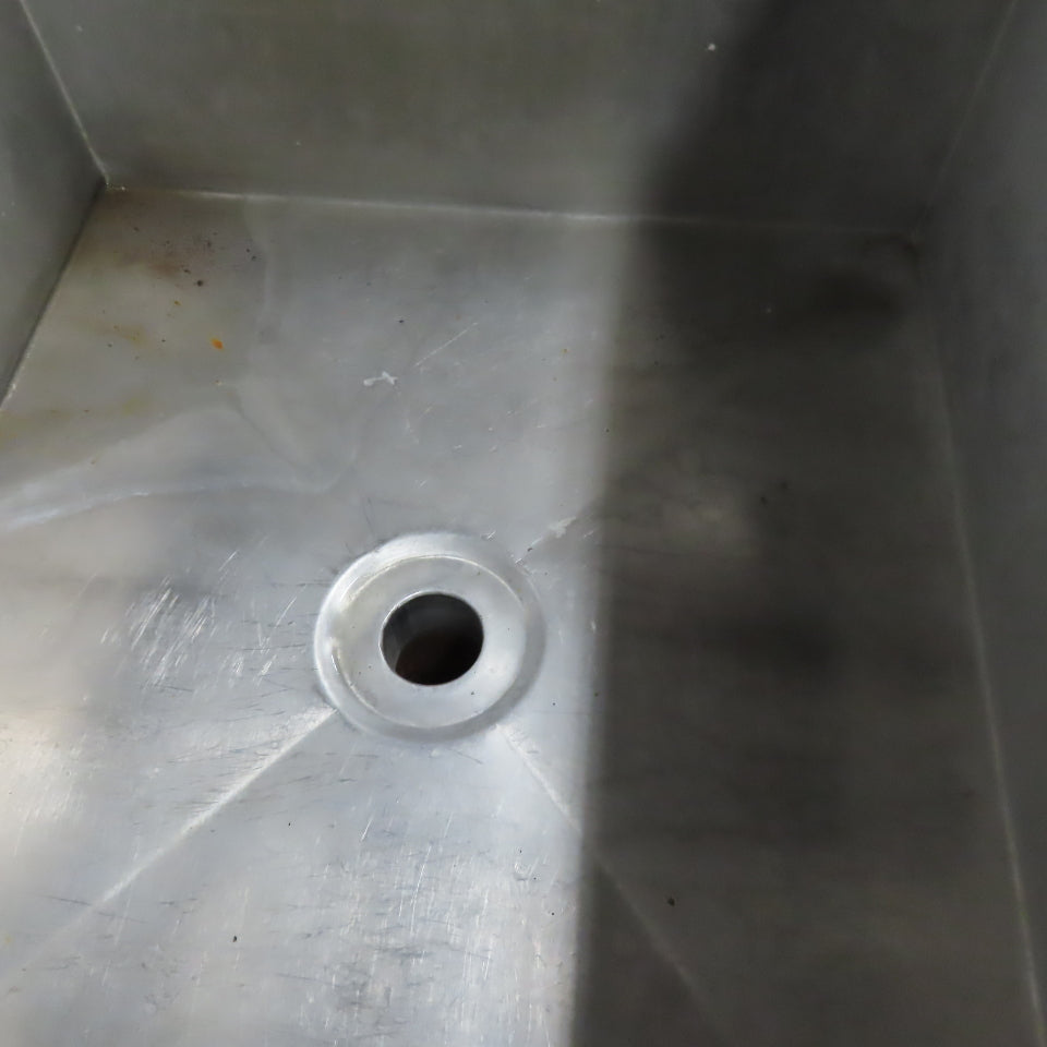 Bluewave 30 Gallon Stainless Steel Industrial Wash Tub W/ Sprayers