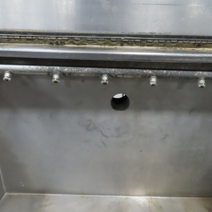 Bluewave 30 Gallon Stainless Steel Industrial Wash Tub W/ Sprayers