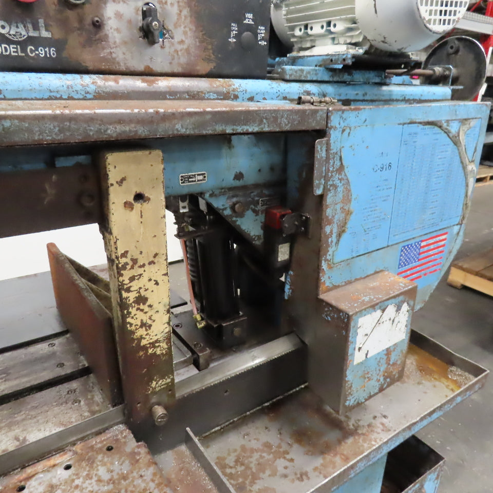 DoAll C-916M 9" x 16" Horizontal Band Saw Variable Speed 208-480V 3Ph