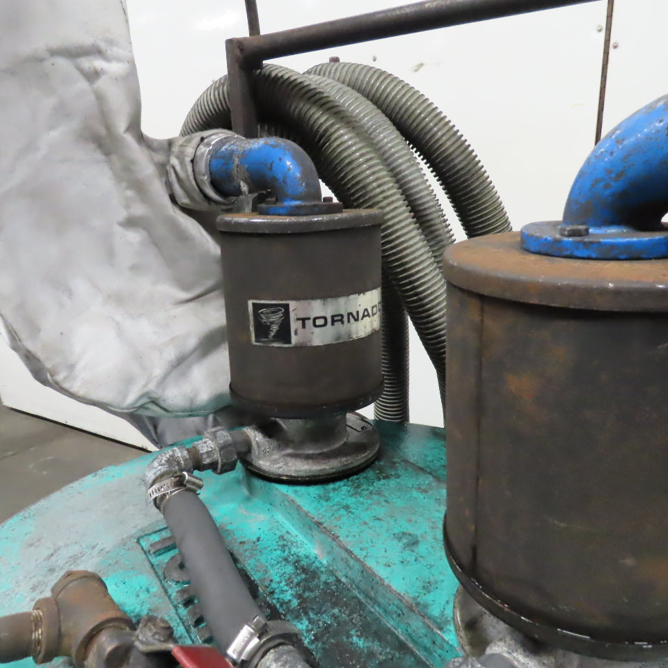 Tornado Dual Jet Industrial Air Powered Wet/Dry Canister Vacuum