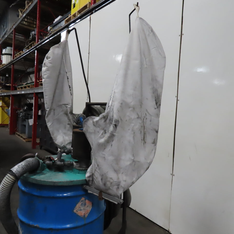 Tornado Dual Jet Industrial Air Powered Wet/Dry Canister Vacuum