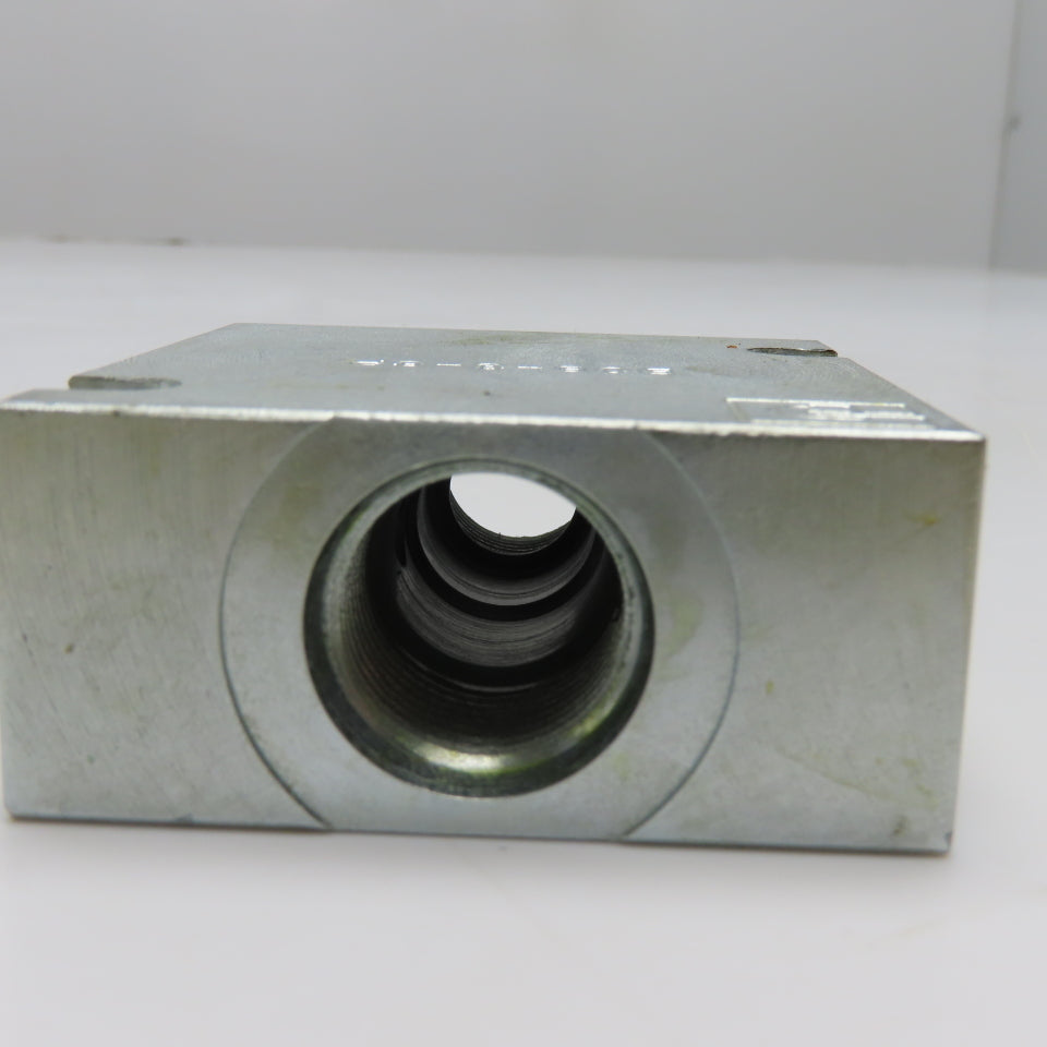 Parker B08-3-6P Hydraulic Manifold Block -6 SAE
