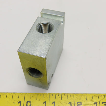 Parker B08-3-6P Hydraulic Manifold Block -6 SAE