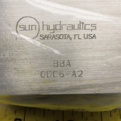 Sun Hydraulics BBA ODC6-A2 Hydraulic Manifold Block