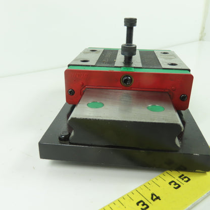 HIWIN 15069W-20 WEH35CA Linear Guide Block and Rail Assembly