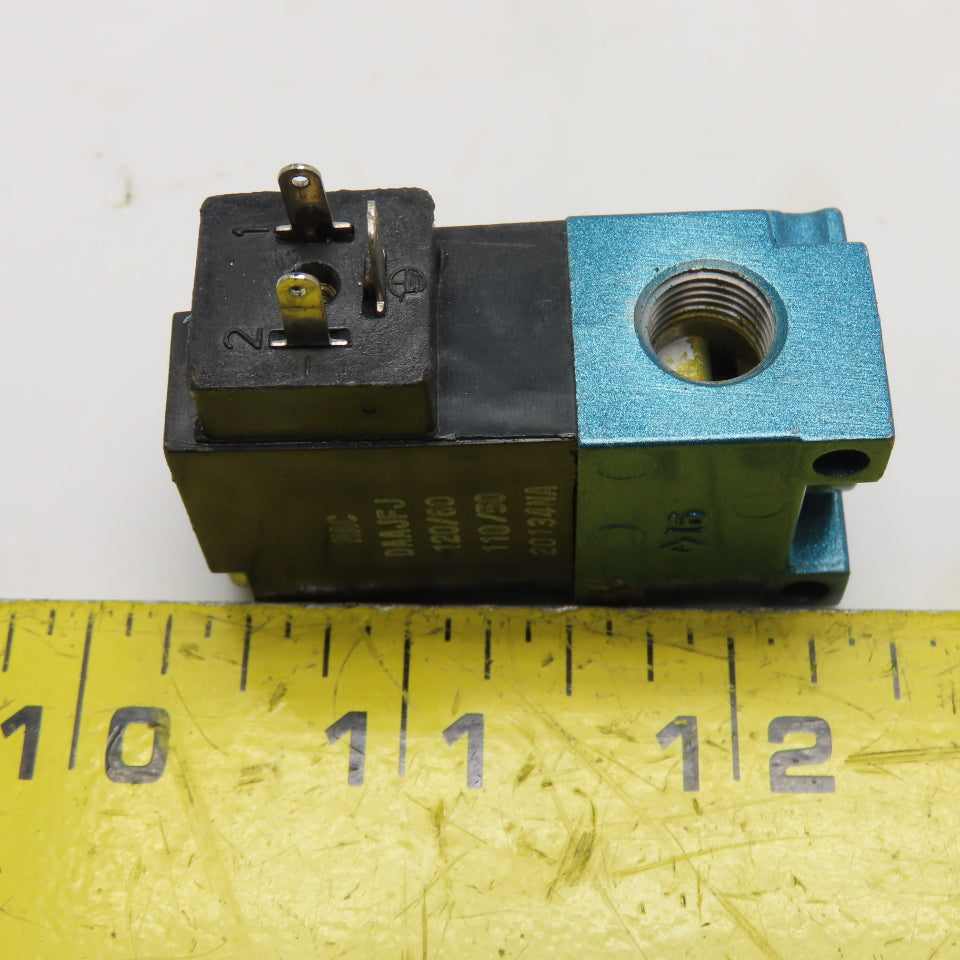 MAC 35A-AAA-DAAJ-1KJ Solenoid Valve 110/120V 50/60Hz 5.4W 1/8" NPT