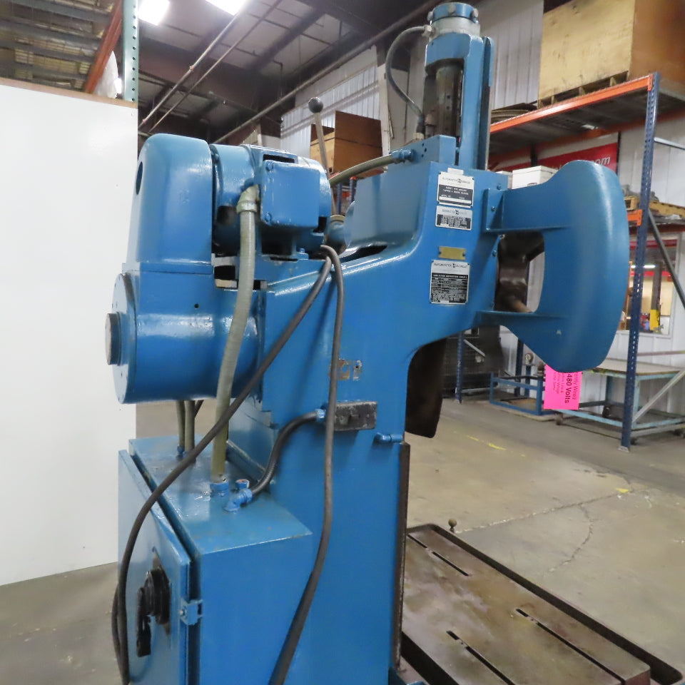 Burgmaster Houdaille 2B 6 Position Turret Drill Milling Boring Machine 2Hp