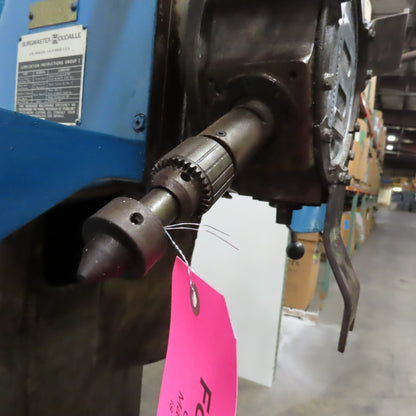 Burgmaster Houdaille 2B 6 Position Turret Drill Milling Boring Machine 2Hp