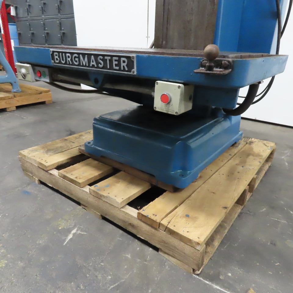 Burgmaster Houdaille 2B 6 Position Turret Drill Milling Boring Machine 2Hp
