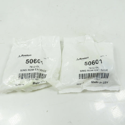 Boston 50601 7612-DL Single Row Ext Race Nice 7612 Lot Of 2