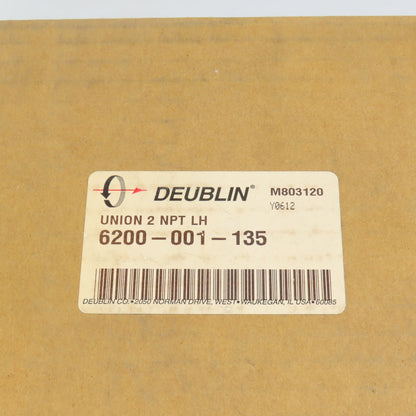 Deublin 6200-001-135 2" NPT LH Rotary Union NEW SEALED